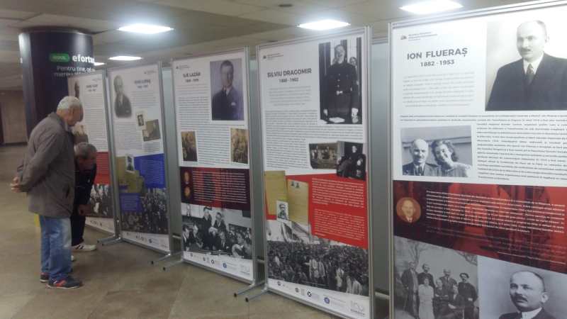Martirii marii Uniri - Pasajul Universitatii- Asociatia Identitate Culturala Contemporana