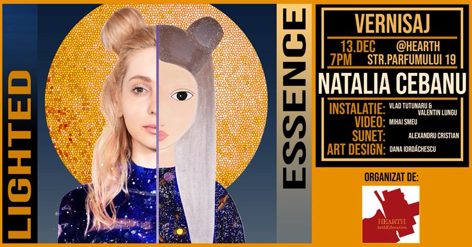 Natalia Cebanu afis lighted essence