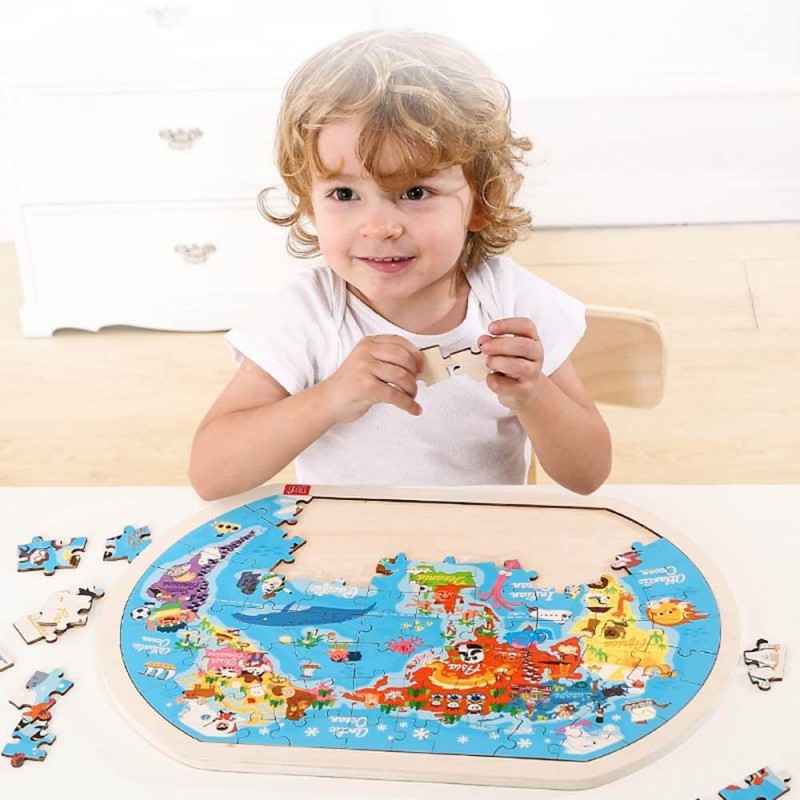 puzzle lemn