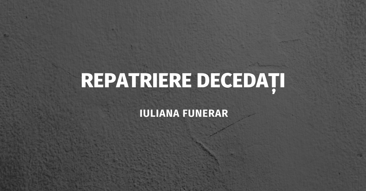 iuliana funerar