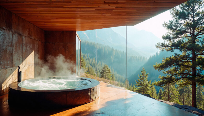 piscina sauna jacuzzi